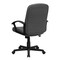 Emma and Oliver Mid-Back Fabric Executive Swivel Office Chair with Nylon Arms